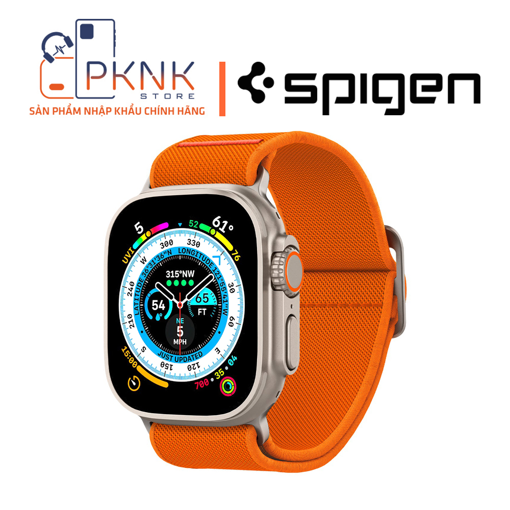 Dây Đeo Cao Cấp Spigen Apple Watch Ultra 2/1 I Lite Fit Ultra - Orange