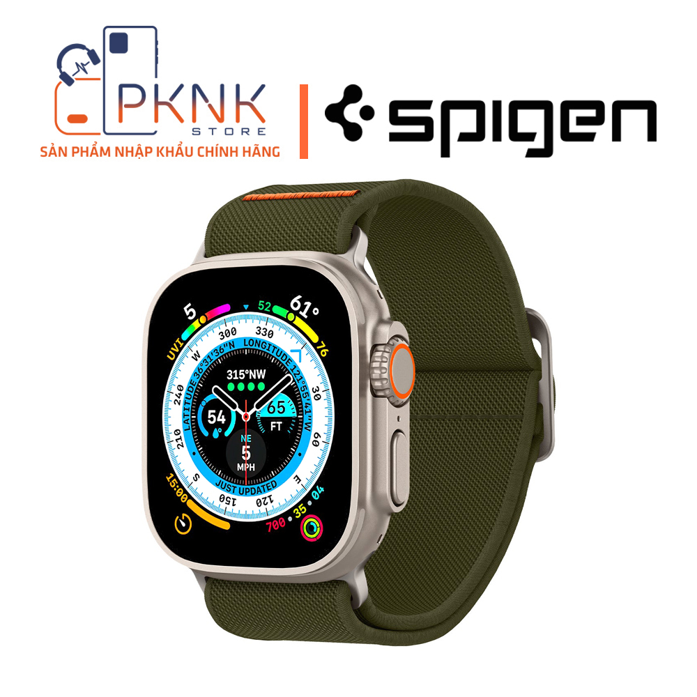 Dây Đeo Cao Cấp Spigen Apple Watch Ultra 2/1 I Lite Fit Ultra - Khaki