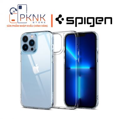 Ốp Lưng Spigen iPhone 13 Pro Max Case Quartz Hybrid I CRYSTAL CLEAR