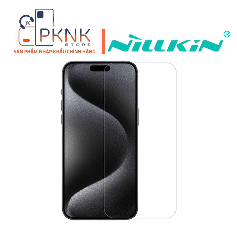 Kính Cường Lực Nillkin iPhone 15 Promax I H+Pro (Trong)