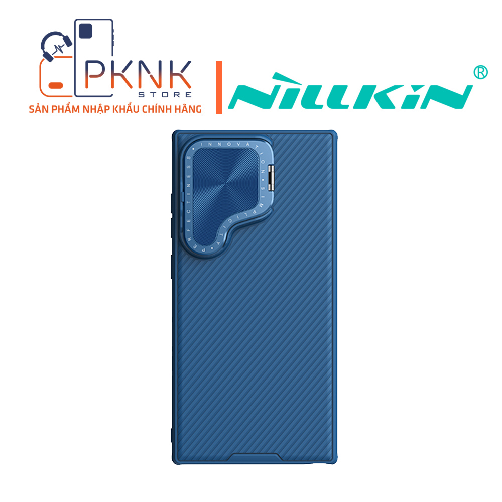 Ốp Lưng Nillkin Samsung Galaxy S24 Ultra I CamShield Prop - Blue