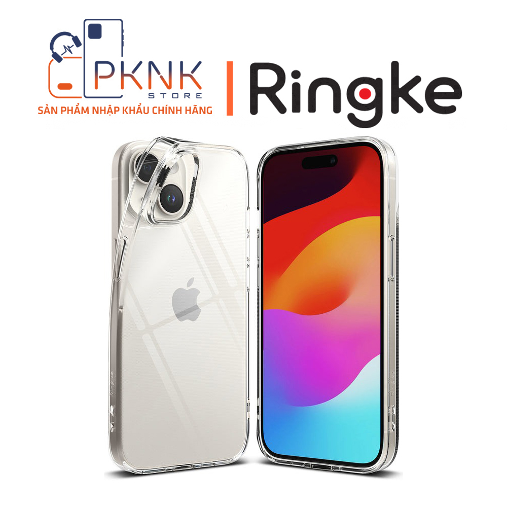 Ốp Lưng Ringke iPhone 15 Plus | Air - Clear