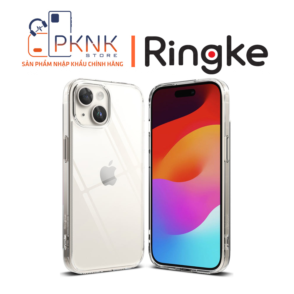 Ốp Lưng Ringke iPhone 15 Plus | Fusion - Clear