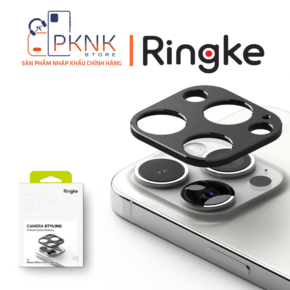 Dán Camera Ringke iPhone 15 Pro Max | Camera Styling