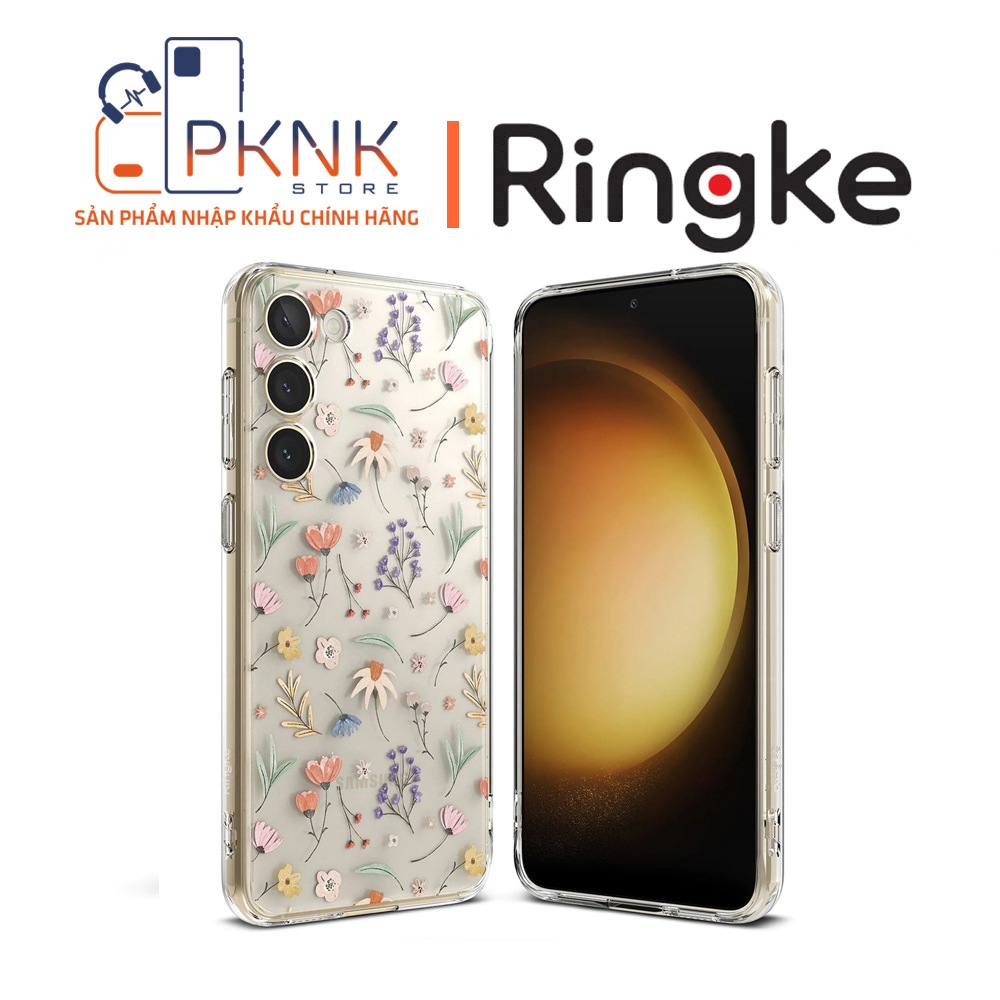 Ringke Galaxy S23 Plus Case | Fusion Design - Dry Flowers