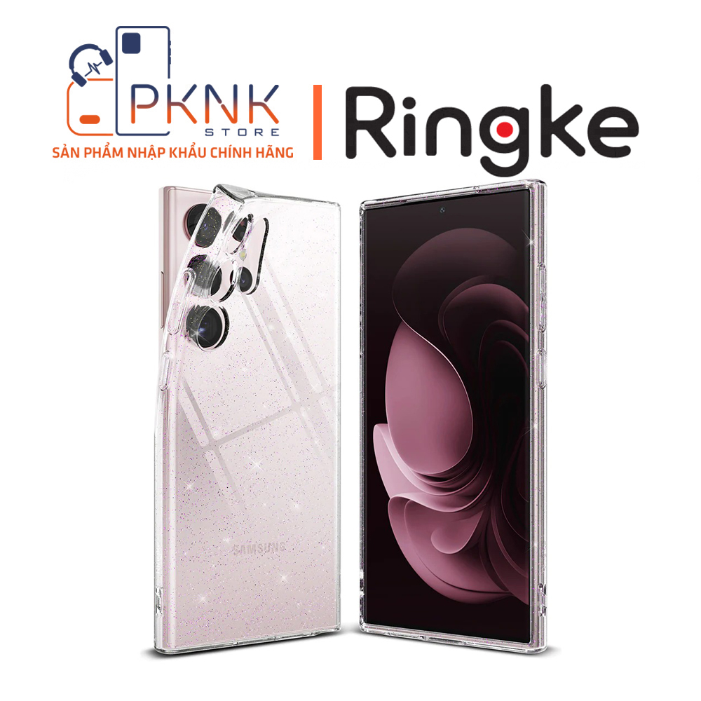 Ringke Galaxy S23 Ultra Case | Air - Glitter Clear
