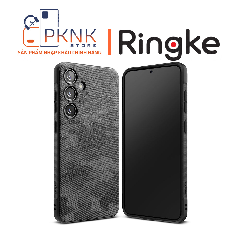 Ốp Lưng Ringke Galaxy S24 | Onyx Design - Camo Black