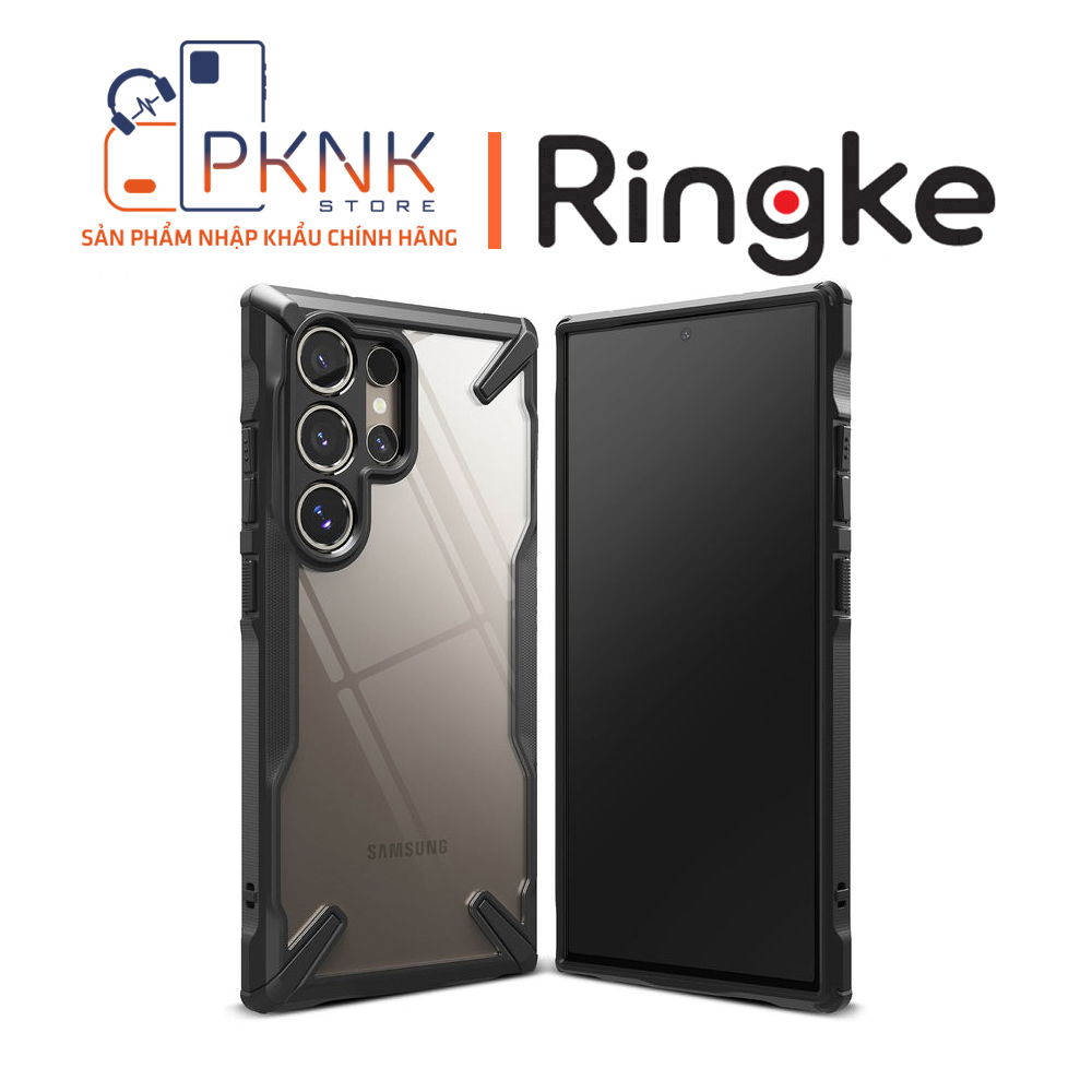 Ốp Lưng Ringke Galaxy S24 Ultra | Fusion-X - Black