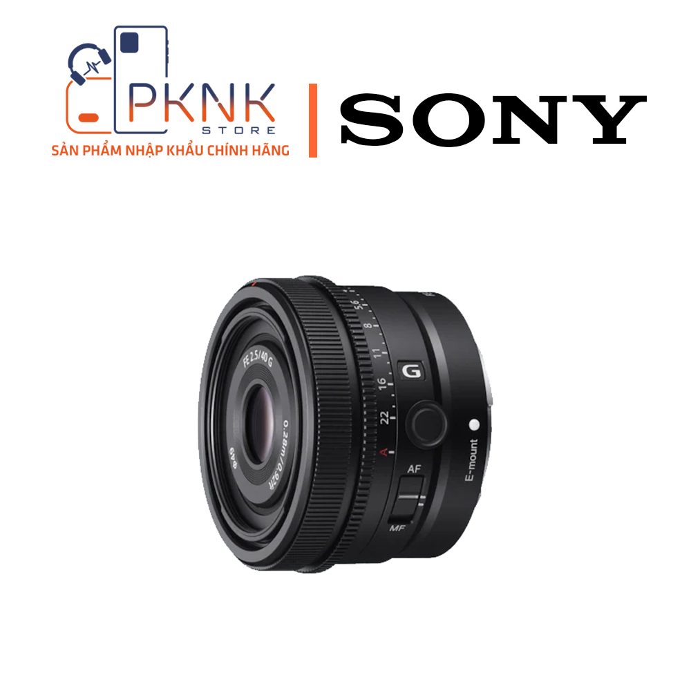 Ống Kính Sony FE 40 mm F2.5 G - SEL40F25G
