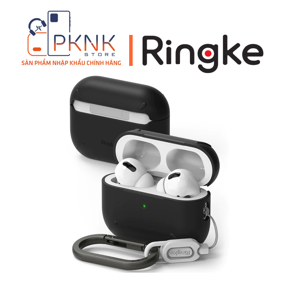 Ốp Ringke AirPods Pro 2 | Layered - Black
