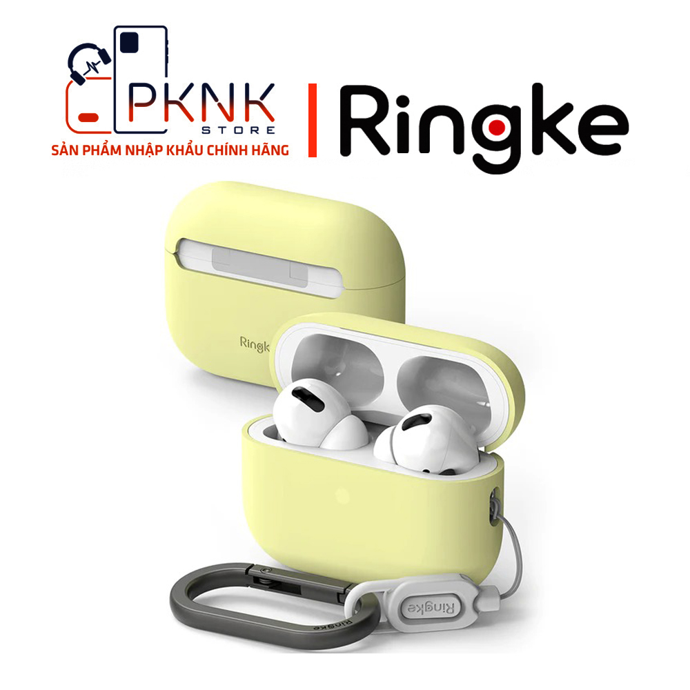 Ốp Ringke AirPods Pro 2 | Silicone - Mellow Yellow