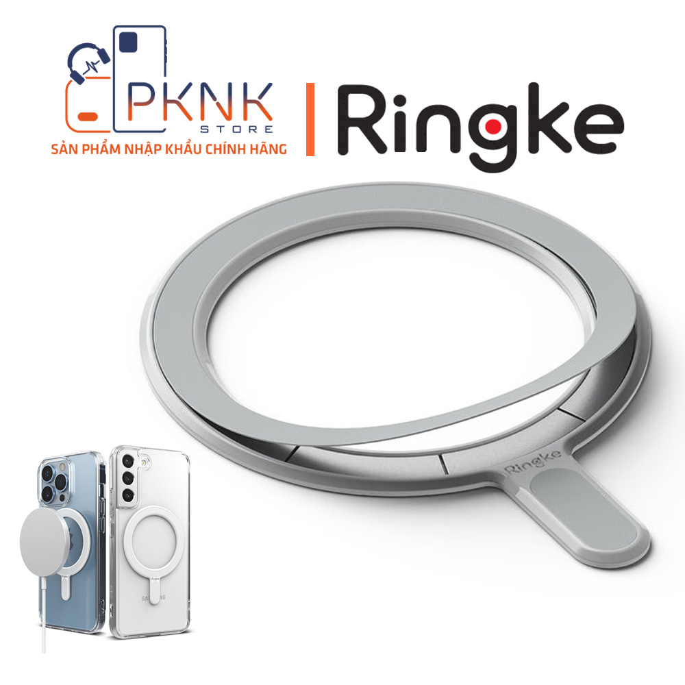 Miếng Dán Ringke Magnetic Plate - Gray