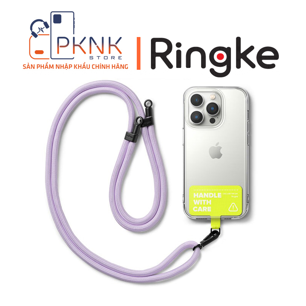 Dây Đeo Ringke Holder Link Strap | Tarpaulin Neon Green - Purple