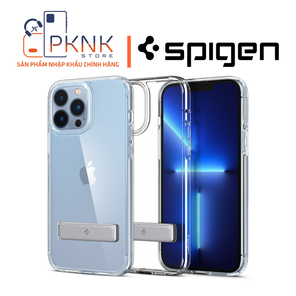 Ốp Lưng Spigen iPhone 13 Pro Max Case Ultra Hybrid S I CRYSTAL CLEAR