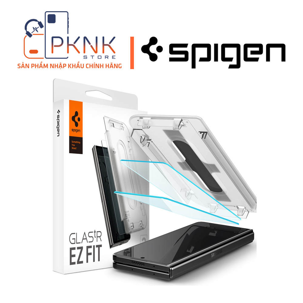 [2 Gói] Miếng dán bảo vệ màn hình Spigen Galaxy Z Fold 5 I GLAS.tR EZ Fit