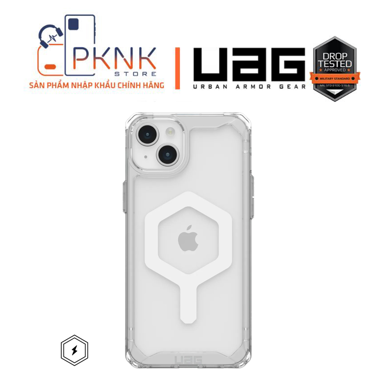 ỐP LƯNG UAG PLYO W MAGSAFE IPHONE 15 PLUS - ICE